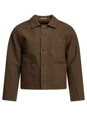 Auralee Cotton Overshirt Jacket Tag Size 4 Men